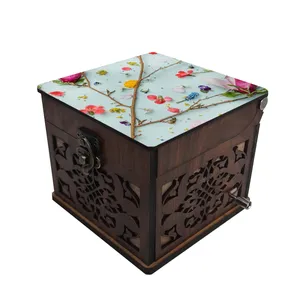 جعبه موزیکال مدل گل کد S236