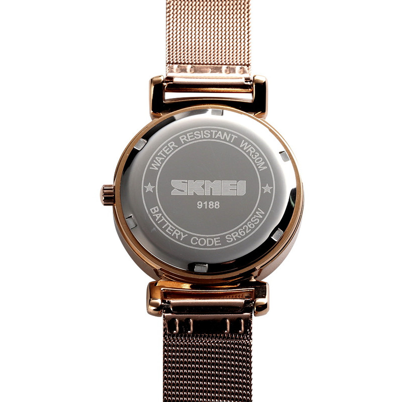 ساعت مچی عقربه ای زنانه اسکمی مدل 9188 BR