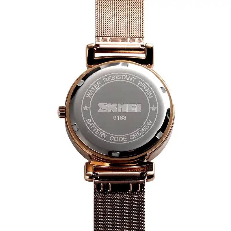 ساعت مچی عقربه ای زنانه اسکمی مدل 9188 BR