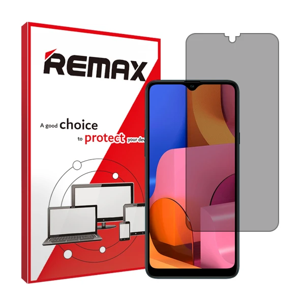 محافظ صفحه نمایش حریم شخصی  ریمکس مدل HyPRV مناسب برای گوشی موبایل سامسونگ Galaxy A20s
