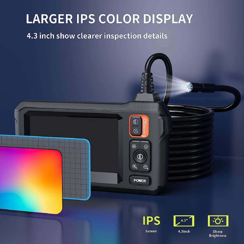 دوربین اندوسکوپی مدل C30-M مانیتوردار کد 10m