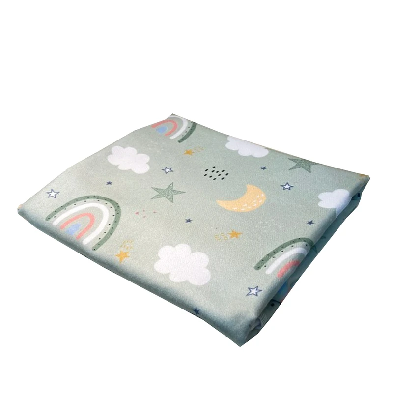 خشک‌کن نوزاد تیک مک مدل رنگین کمان سایز 65*72سانتی‌متر