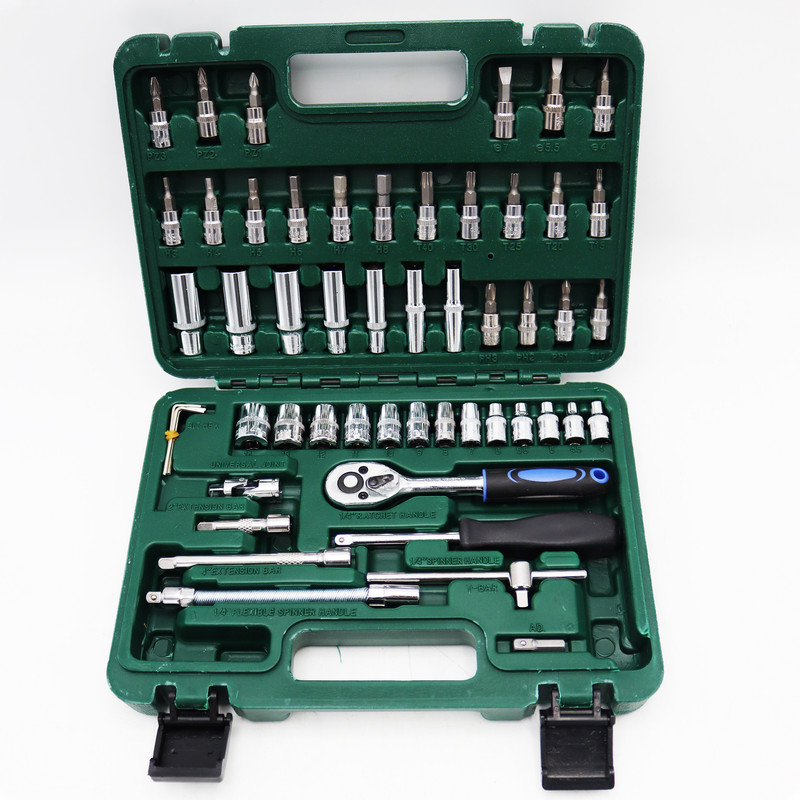 مجموعه 53 عددی آچار و سری بکس و پیچ گوشتی اسرانوی مدل YPS-053