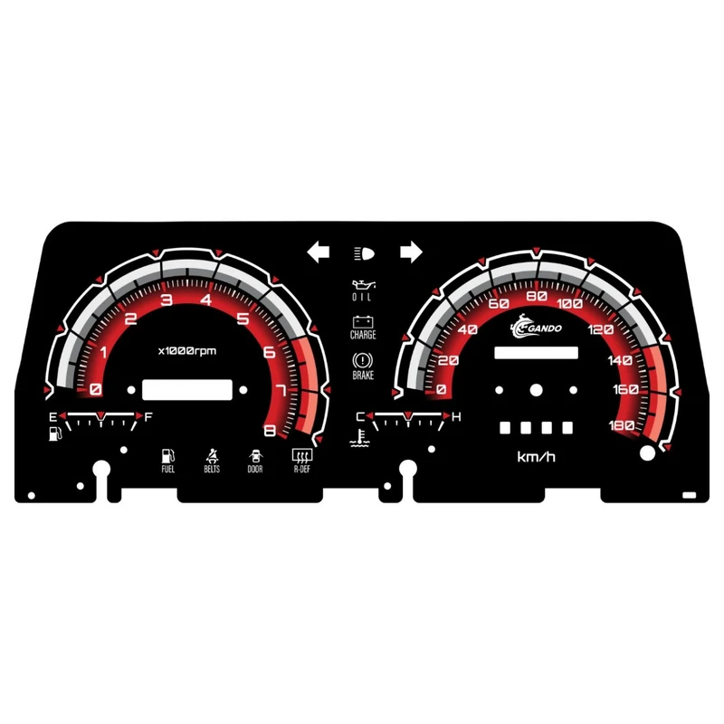 صفحه کیلومتر خودرو مدل 70_79 مناسب برای پراید کاربراتور 