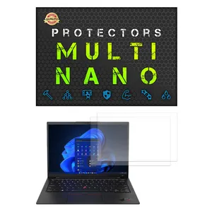 Multi Nano X-S2M Model Anti Reflex Screen Protector For Lenovo ThinkPad X1 Carbon Gen 8 14 inch 2020 Laptop Pack Of 2