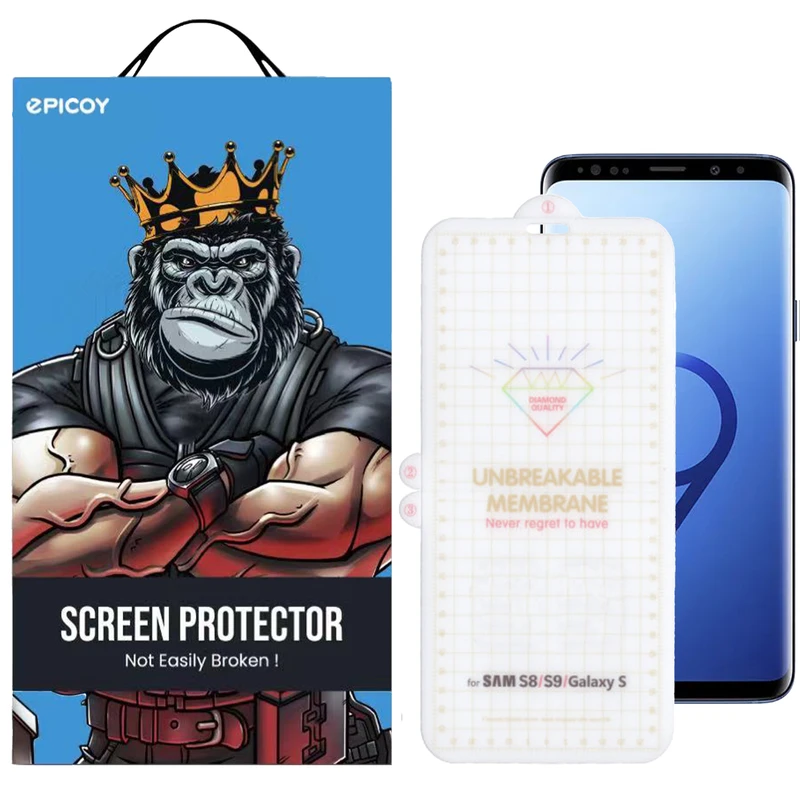 محافظ صفحه نمایش اپیکوی مدل Hydrogel مناسب برای گوشی موبایل سامسونگ Galaxy S8/S9