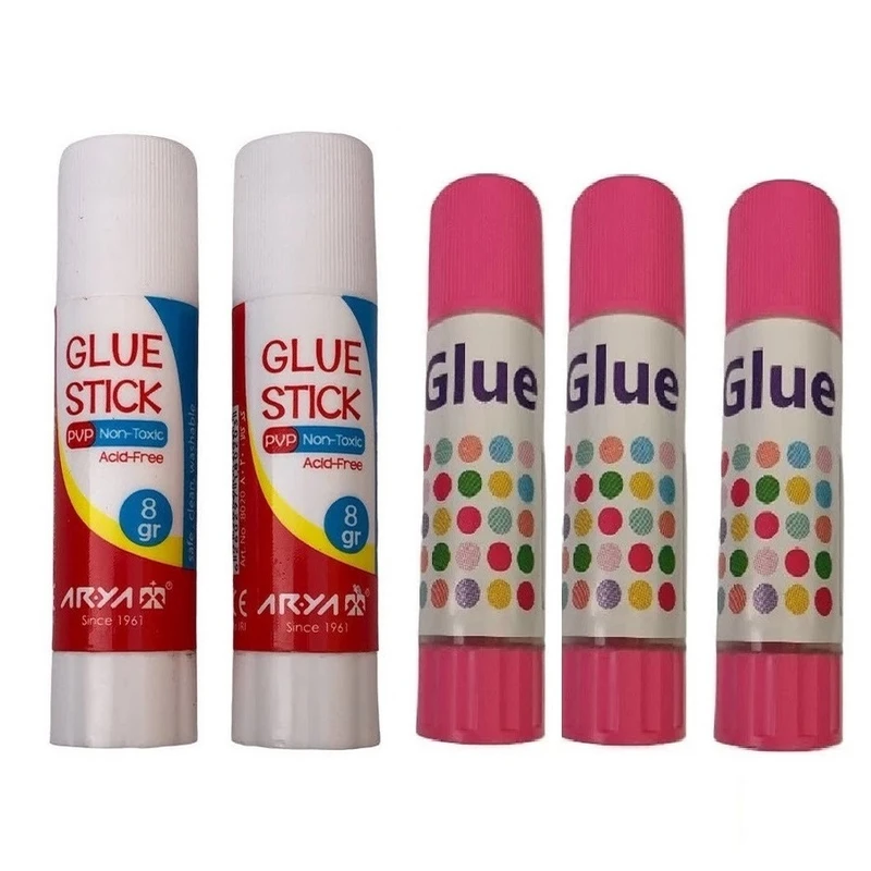 چسب ماتیکی مدل پاژ مجموعه 5 عددی