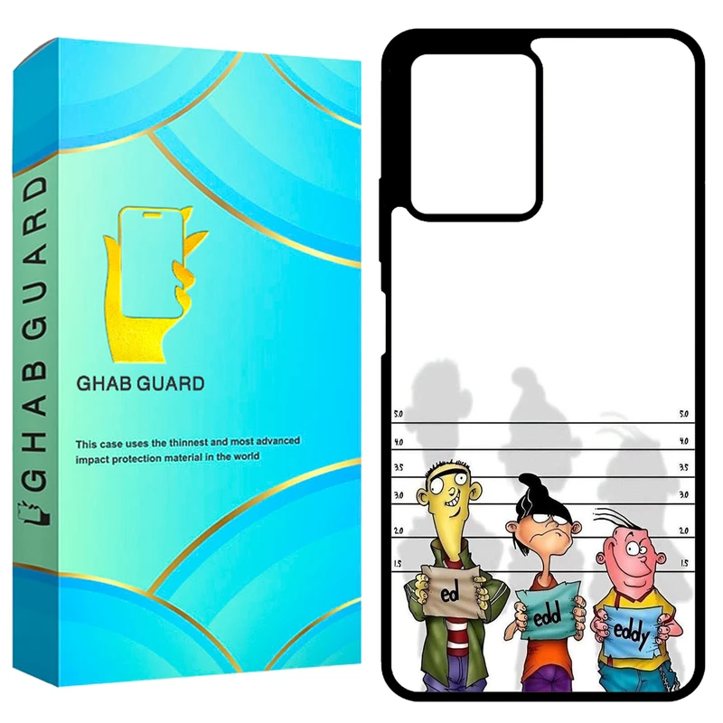 کاور قاب گارد طرح سه متهم ادی مدل GCHPRN12PP مناسب برای گوشی موبایل شیائومی Redmi Note 12 Pro Plus