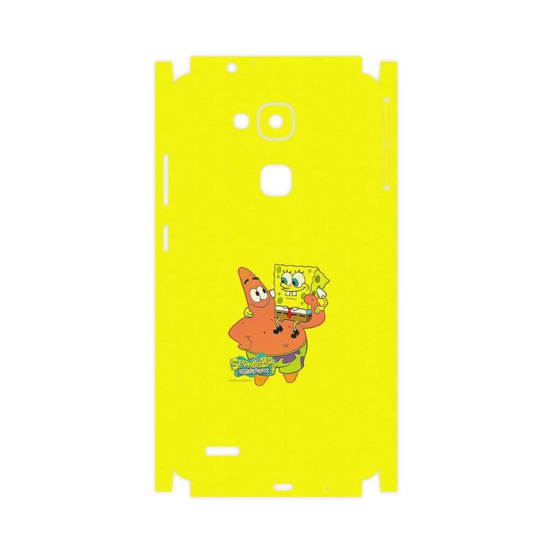 برچسب پوششی ماهوت مدل SpongeBob SquarePants-FullSkin مناسب برای گوشی موبایل هوآوی Mate 7