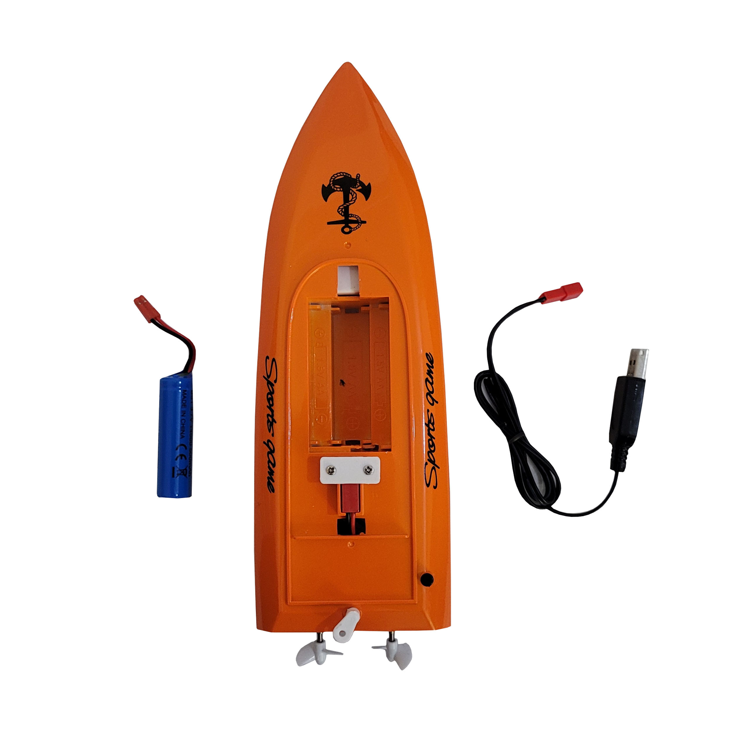 قایق بازی کنترلی طرح مسابقه ای مدل RACING BOAT کد 2435