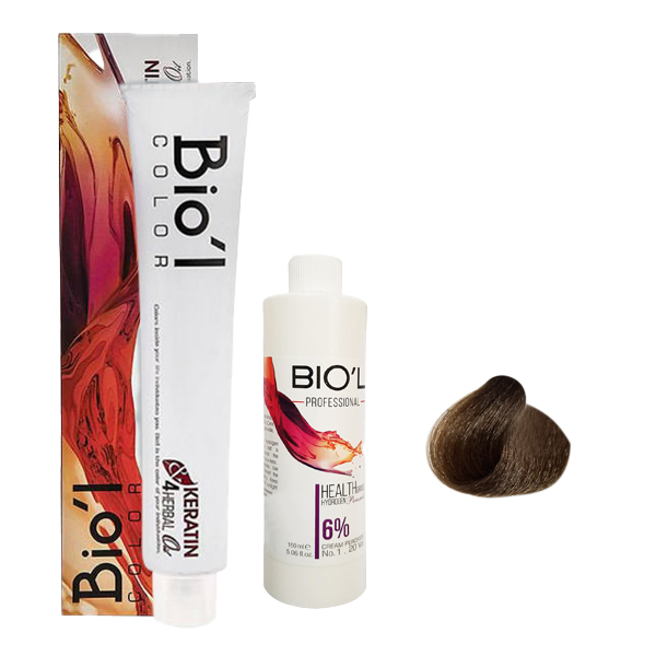 کیت رنگ مو بیول مدل LENTIL شماره 7.82 حجم 100 میلی لیتر رنگ بلوند کاراملی