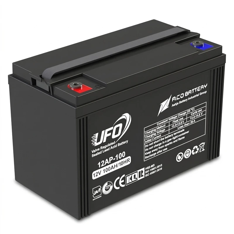 باتری یو پی اس 12 ولت 100 آمپر ساعت یوفو مدل 12v-100