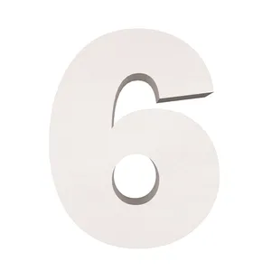 ماکت دکوری طرح حروف برجسته کد 6-MEDIUM