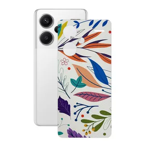 Remax cover sticker Leth model leaf design suitable for Xiaomi Redmi Note 13 Pro Plus mobile phone