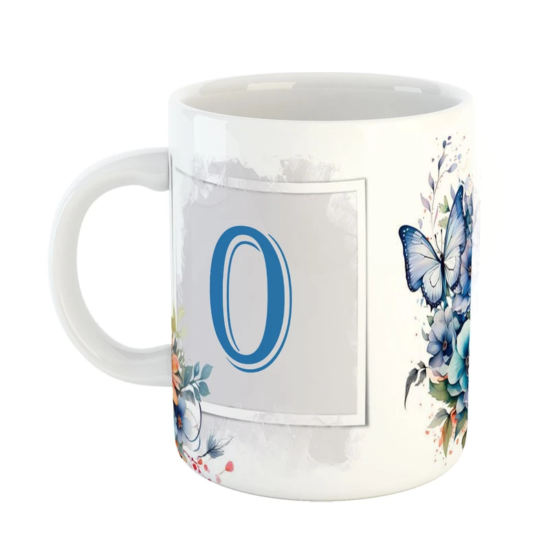 ماگ پاد افرین مدل پروانه طرح حرف O