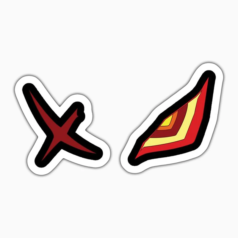 استیکر لپ تاپ و موبایل بووم طرح Kil La Kil کدPS136 مجموعه 2 عددی