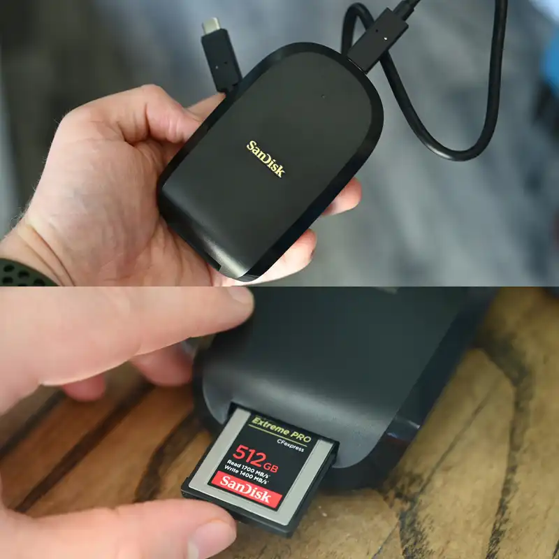 کارتخوان سن دیسک مدل Extreme PRO CFexpress