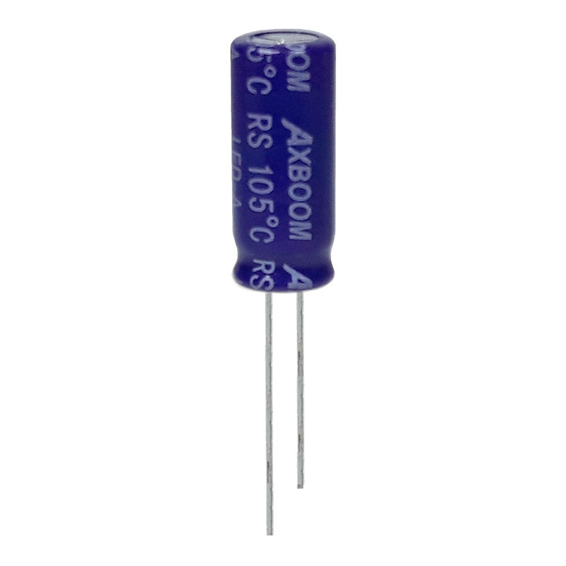 خازن الکترولیت 3300 میکروفاراد 10 ولت آکسبوم مدل TEC-33210 بسته 4 عددی