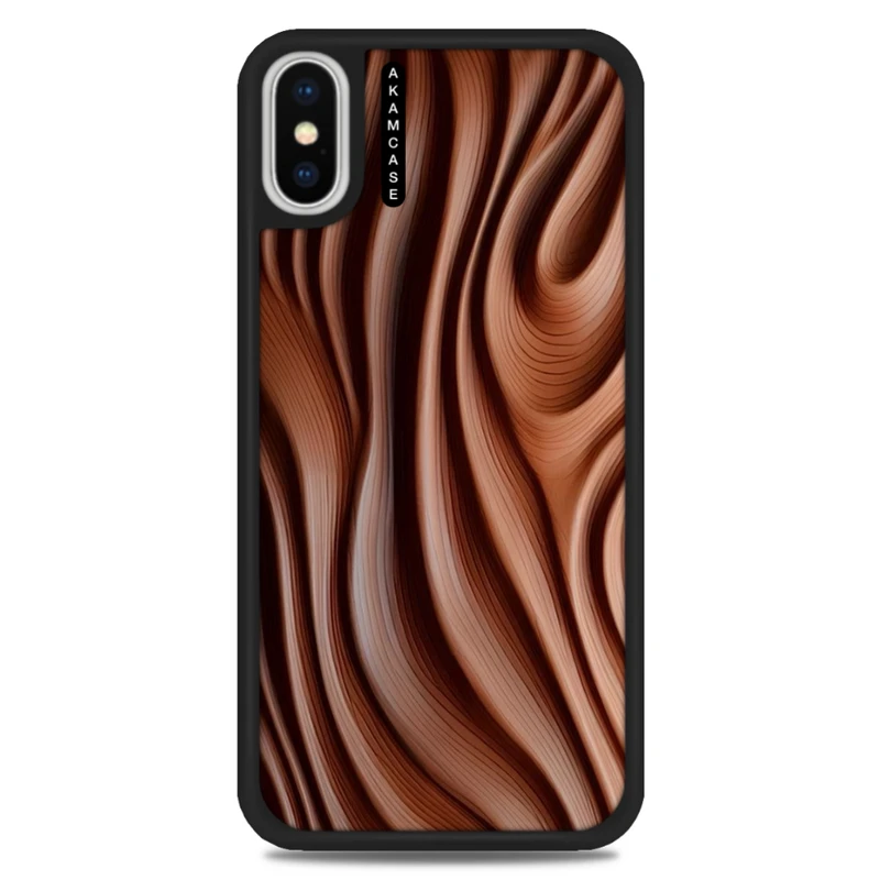 کاور آکام مدل AMC-WAXSM-WOOD-6 مناسب برای گوشی موبایل اپل iPhone Xs Max
