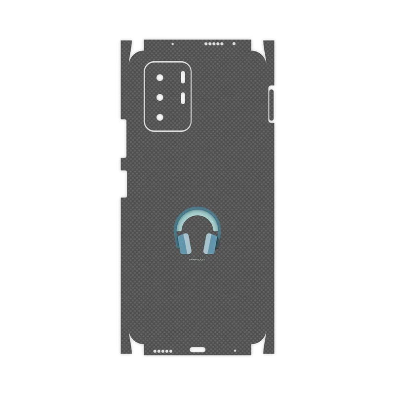 برچسب پوششی ماهوت مدل Minimal Headphone Icon-FullSkin مناسب برای گوشی موبایل شیائومی Redmi Note 10 Pro (China)
