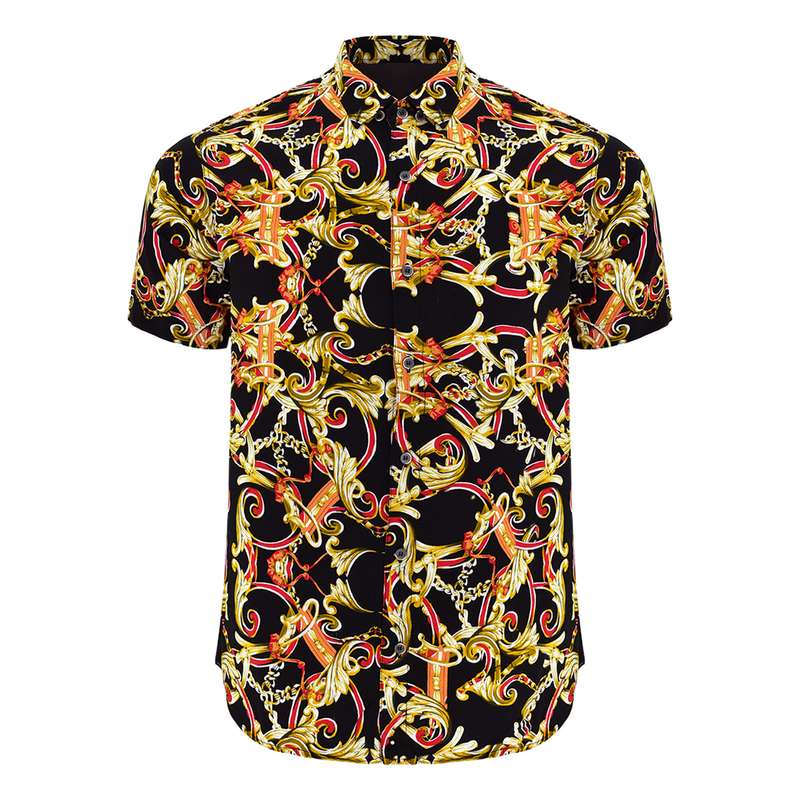 پیراهن آستین کوتاه مردانه مدل M2539