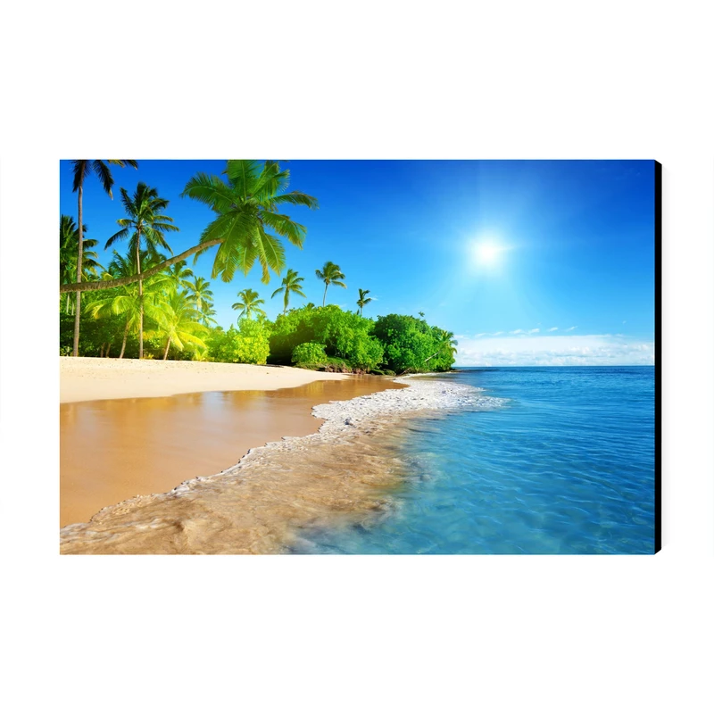 تابلو شاسی عرش مدل فانتزی منظره طبیعت ساحل کد As4022