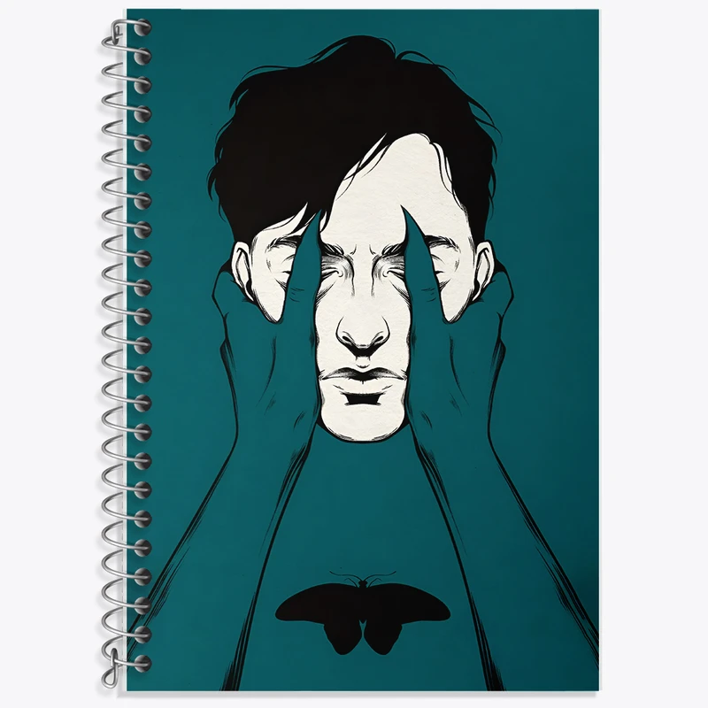 دفتر زبان 50 برگ خندالو مدل سه خط طرح تسخیر کد F7631