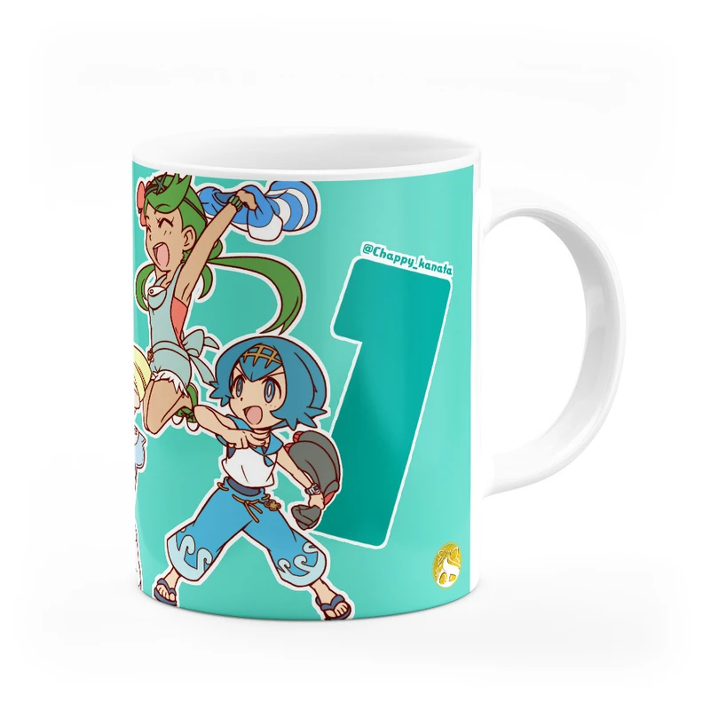 ماگ هومرو طرح انیمه پوکمون Pokemon مدل MG2304