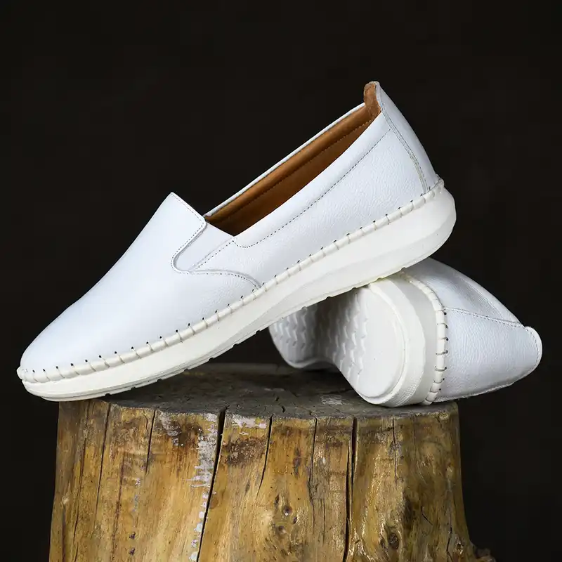 کفش طبی زنانه مدل آنیس پادنا تمام چرم کد 54