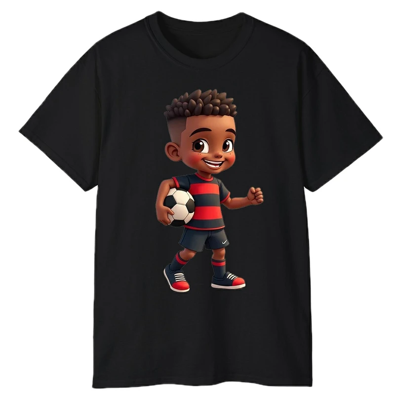 تی‌شرت آستین کوتاه مردانه پاد آفرین مدل پسر بچه قهرمان 10