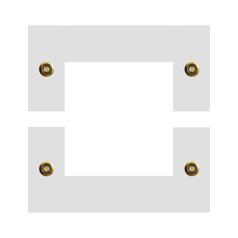 کناف پیش ساخته طرح U مدل gk-15 مجموعه دو عددی