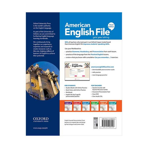 کتاب American English File 2 Third Edition اثر جمعی از نویسندگان انتشارات Oxford