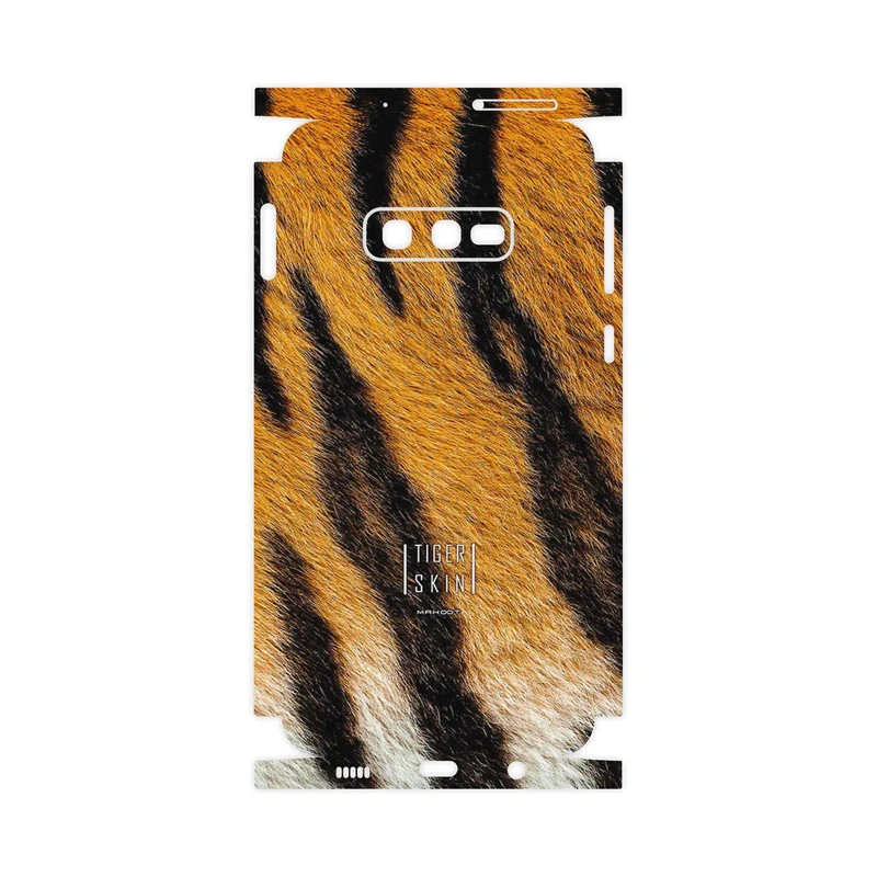 برچسب پوششی ماهوت مدل Tiger Skin-FullSkin مناسب برای گوشی موبایل سامسونگ Galaxy S10e