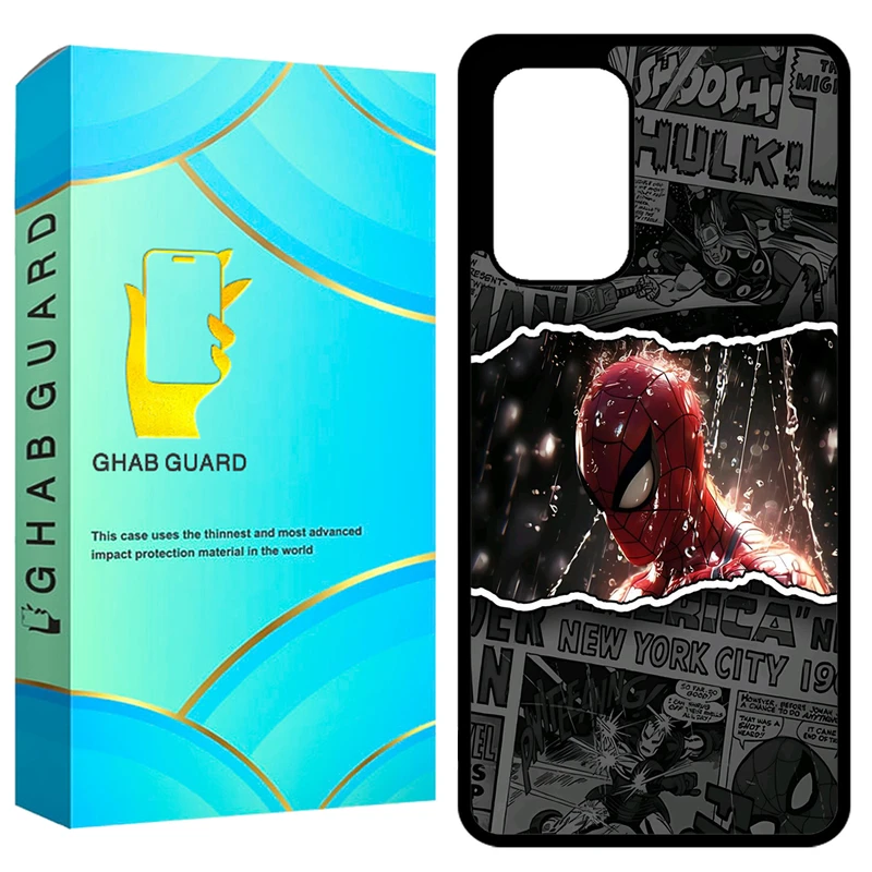 کاور قاب گارد طرح اسپایدر من مدل GCHPA53 مناسب برای گوشی موبایل سامسونگ Galaxy A53 5G