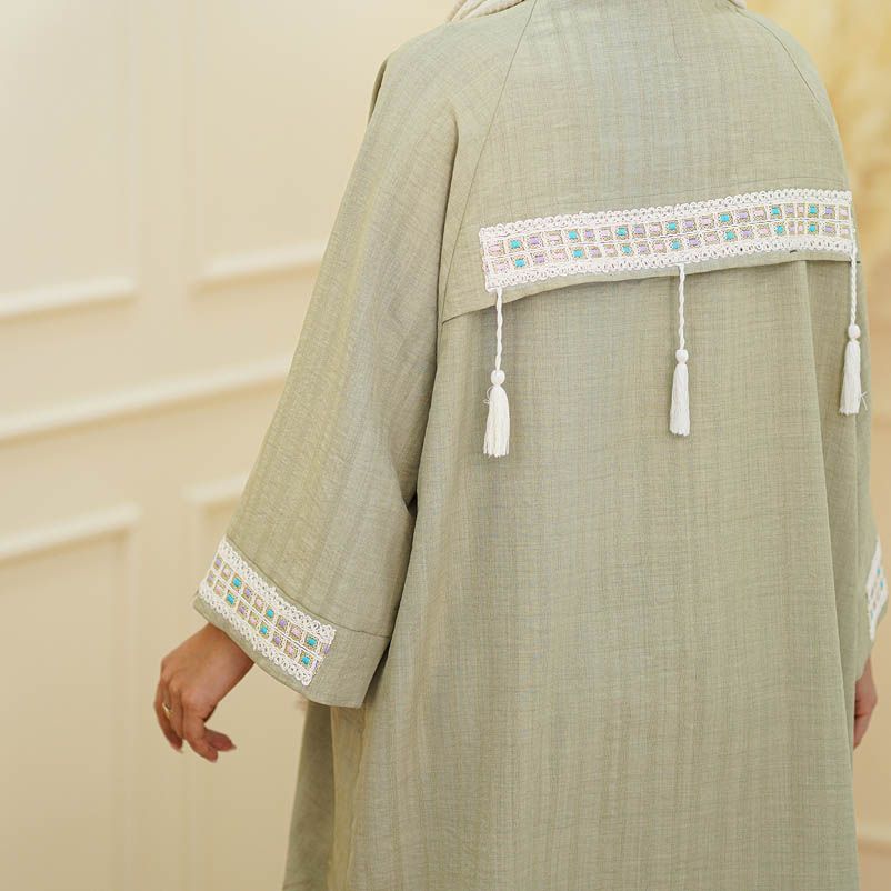 مانتو زنانه السانا مدل گل بو کد 188519 -  - 8
