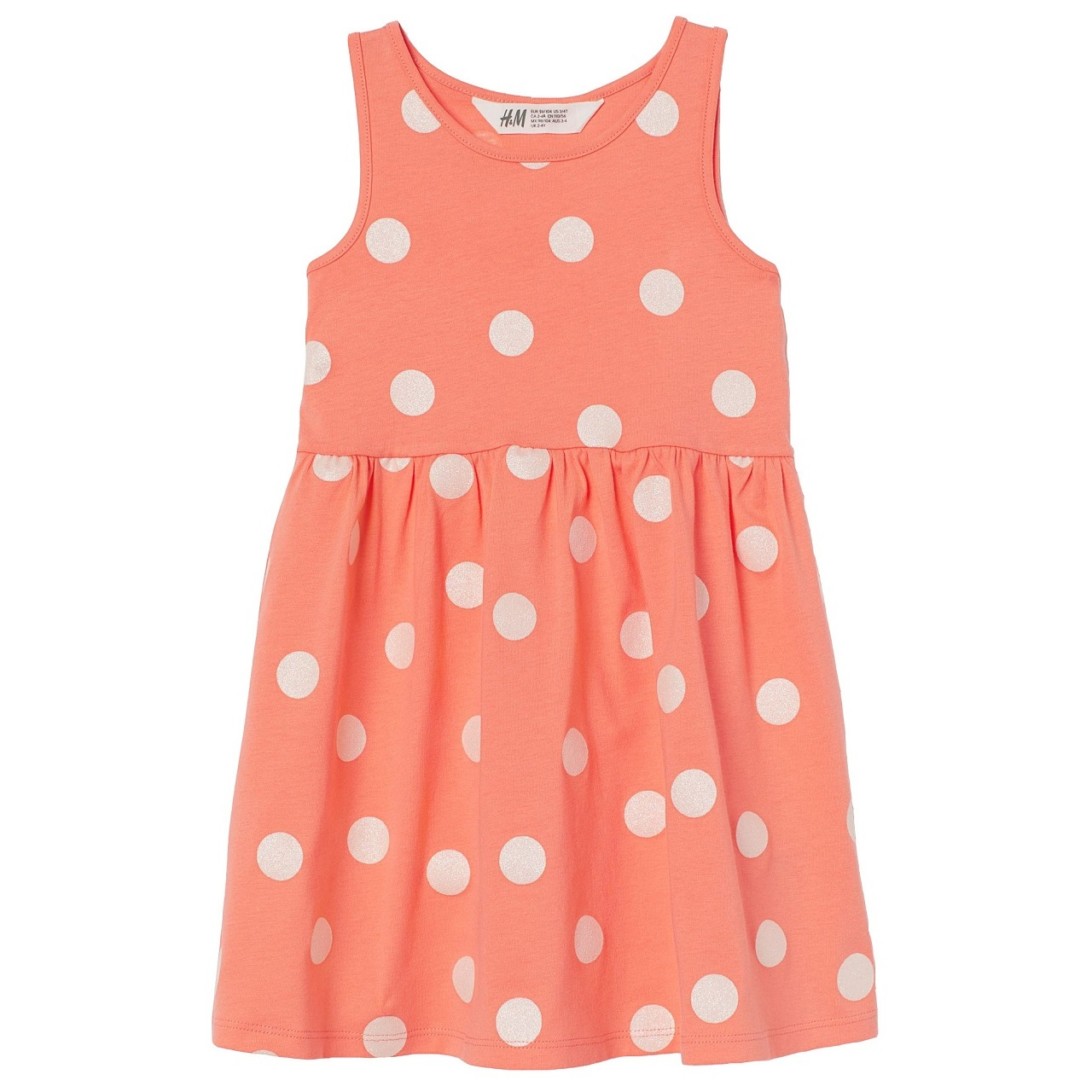 پیراهن دخترانه اچ اند ام مدل 870530008