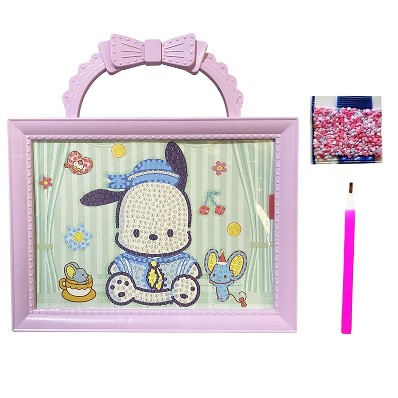 بازی آموزشی مدل ساخت تابلو الماسی طرح بچه خرس کد XS011