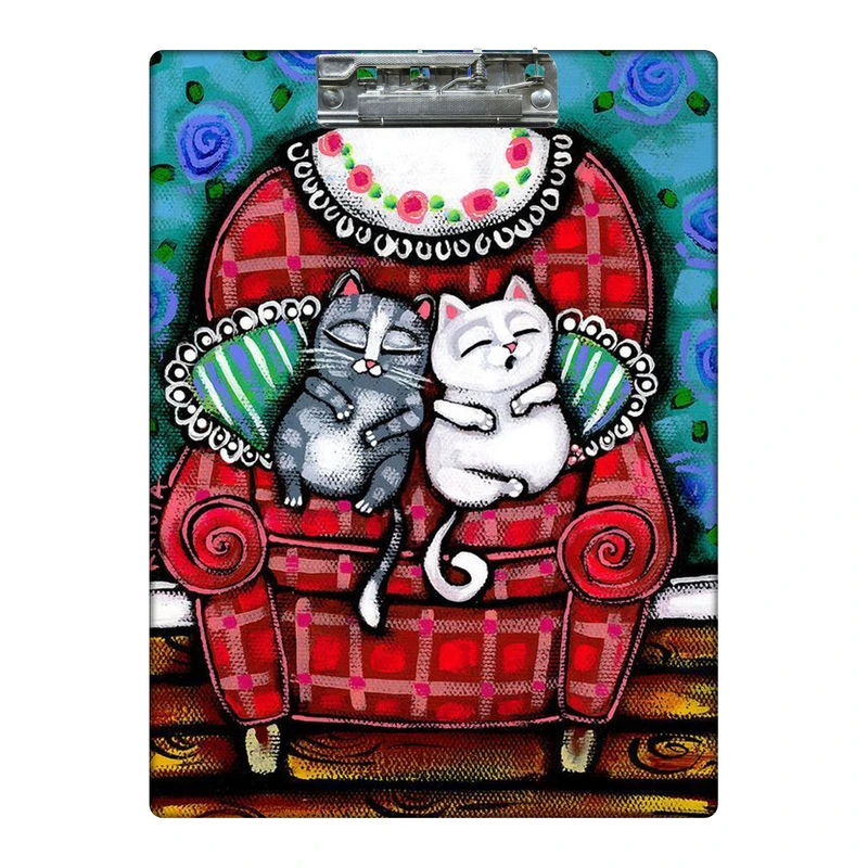 تخته شاسی طرح مبل و گربه های خسته کد 5932984  سایز A4