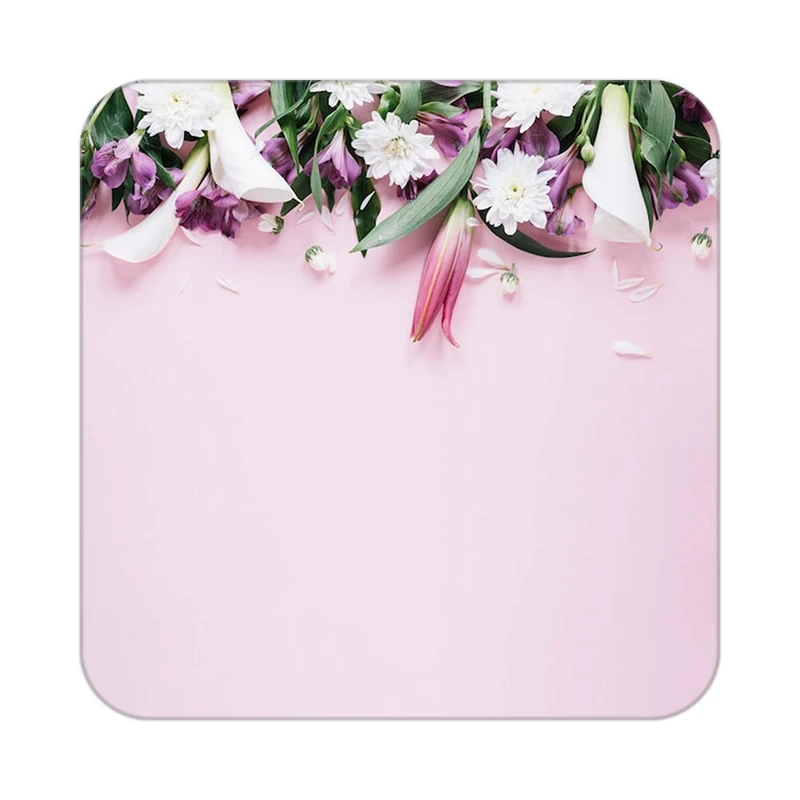 زیر لیوانی کاکتی طرح گل مدل mp17612