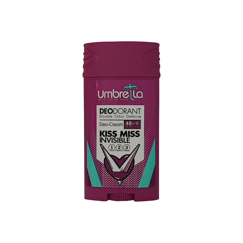 استیک ضد تعریق مردانه آمبرلا مدل GENTLE INVISIBLE حجم 90 میلی لیتر به همراه استیک ضد تعریق زنانه آمبرلا مدل KISS MISS