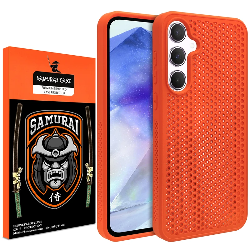 کاور سامورایی مدل Cooling مناسب برای گوشی موبایل سامسونگ Galaxy A55 / A55 5G
