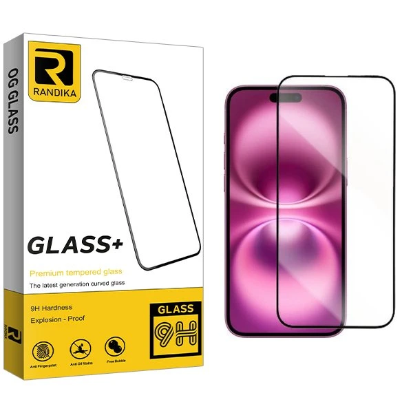 محافظ صفحه نمایش راندیکا مدل RKnewpkg مناسب برای گوشی موبایل اپل iPhone 16