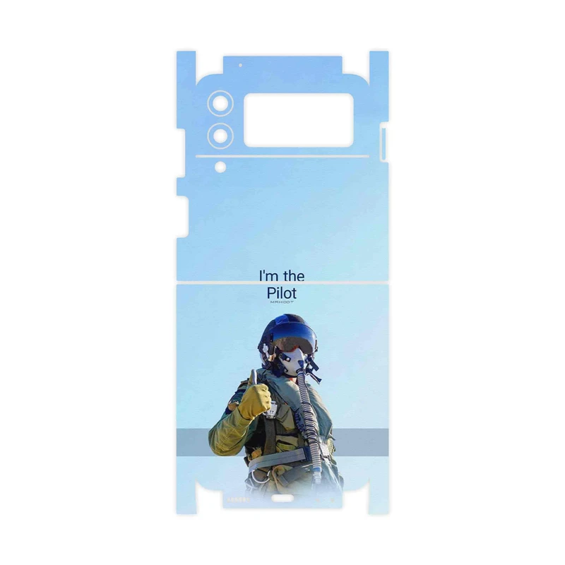 برچسب پوششی ماهوت مدل Pilot-FullSkin مناسب برای گوشی موبایل سامسونگ Galaxy Z Flip3 5G