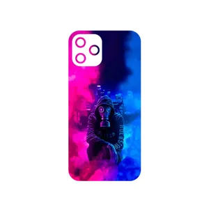 MAHOOT Smoke Rainbow Digital Art 2 Cover Sticker for Apple iPhone 12 Pro