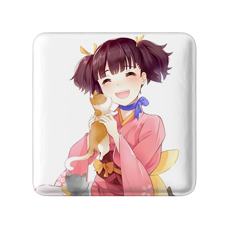 پیکسل خندالو طرح مومی انیمه کابانری Kabaneri مدل مربعی کد 35986