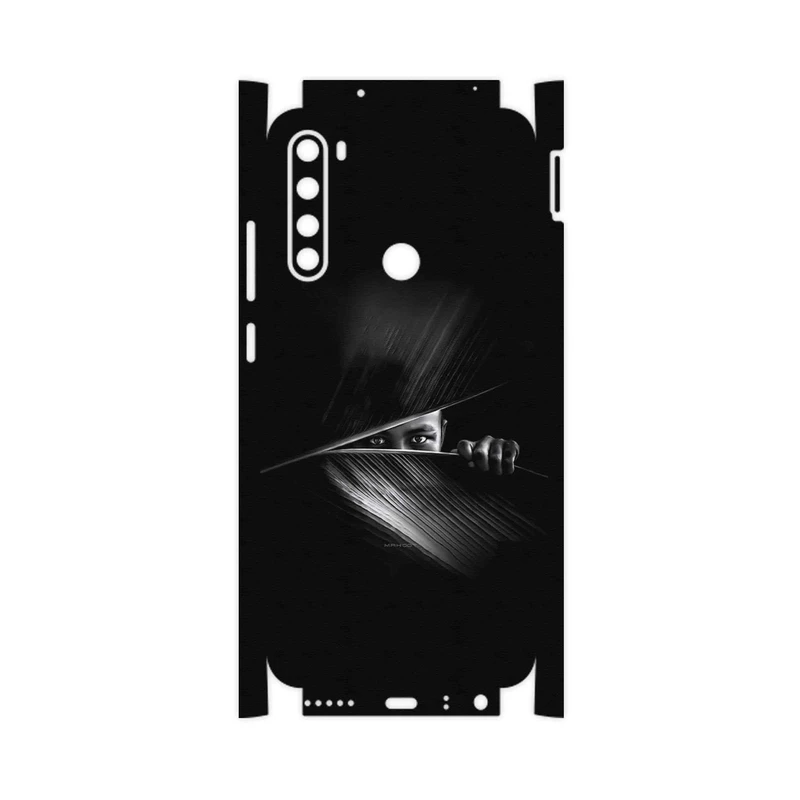 برچسب پوششی ماهوت مدل Black Portrait-FullSkin مناسب برای گوشی موبایل شیائومی Redmi Note 8 2021