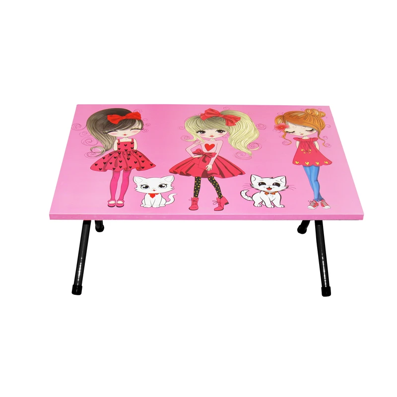 میز کودک میزیمو مدل دختر چکمه پوش کد 3201