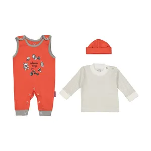 ست 3 تکه لباس نوزادی آدمک مدل 2171124-72