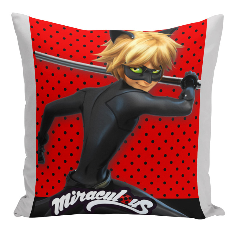 کاور کوسن کودک مدل طرح پسر گربه ای