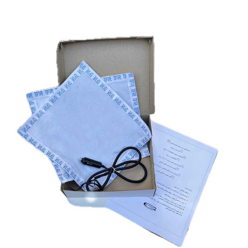 پد گرمکن زیر روکش صندلی خودرو مدل 9968 مجموعه 2 عددی